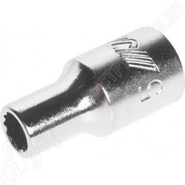 Головка торцевая двенадцатигранная 1/4", 5.5 мм, JTC, JTC-22655