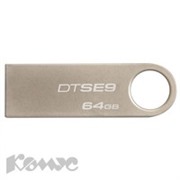 Флэш-память Kingston DataTraveler SE9 64GB(DTSE9H/64GB)металл