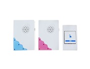 Беспроводной дверной звонок LuazON LZDV-02-03, 2 звонка, микс