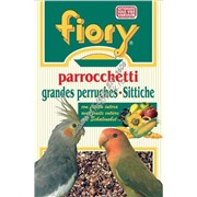 FIORY Parrocchetti смесь для средних длиннохвостых попугаев 800г(Комплексное питание на основе 9 различных видов зерна) /8/
