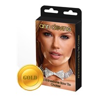 Ann Devine Bow Tie Choker, золотой
Ожерелье в форме бабочки