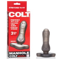 California Exotic Colt Manhole, серая
Универсальная анальная пробка