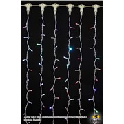 Sneha A-009 LED RGB светодиодный занавес 2х2м (25х20)LED провод белый