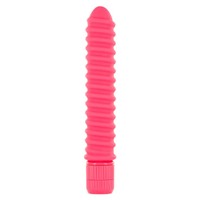 Toy Joy Funky Ribbed Vibe, розовый
Вибратор со спиралевидным рельефом