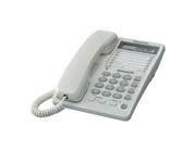 Телефон проводной Panasonic KX-TS2362RUW белый