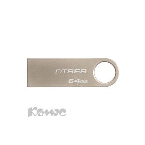 Флэш-память Kingston DataTraveler SE9 64GB(DTSE9H/64GB)металл