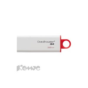 Флэш-память Kingston DataTraveler G4 32GB USB 3.0(DTIG4/32GB)красный