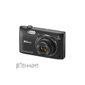 Фотоаппарат Nikon Coolpix S5300 черный