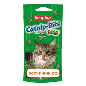 Лакомство Beaphar Подушечки "Catnip-Bits" для кошек с кошачьей мятой (35г)