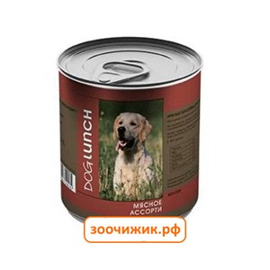 Консервы Дог Ланч для собак мясное ассорти в желе (750 гр)