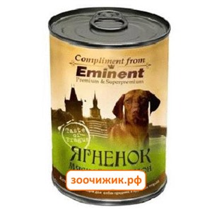 Консервы Eminent для собак сальтисон ягнёнок (410 гр)
