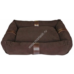 FAUNA INT FANTASIA Лежак мягкий FLINT BROWN 70х60х18см (1х6) НОВИНКА