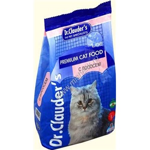 Dr.Clauder`s сухой 400 гр. для кошек Лосось (1х40)