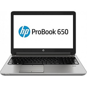 Ноутбук HP ProBook 650 G1 15.6" (1920x1080 (матовый)) /Intel Core i5 4200M(2.5Ghz) /8192Mb/128SSDGb/DVDrw/Int:Intel HD4600 /Cam/BT/WiFi/3G/55WHr/war 1y/2.32kg/silver/black metal/W7Pro + W8Pro key (H5G81EA#ACB)