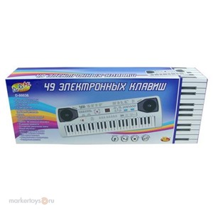 Синтезатор 00036-D 49 клавиш в кор.
