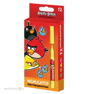 Маркер желтый Angry Birds 140000