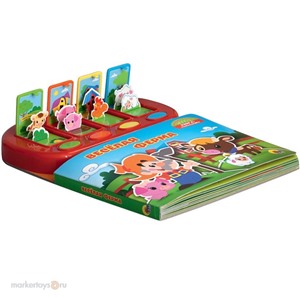 Книга-раскладушка 978-5-378-07183-8 Веселая ферма
