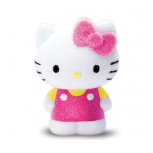 Фигурка 003906НК Котенок Китти флок. Hello Kitty 