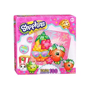 Пазл 100А "Тропический остров" Shopkins