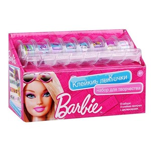 Набор для творчества Barbie с клейкими ленточками (8 лент)