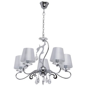 				MW-Light Виталина 5*60W E14 220 V, хром  Люстра