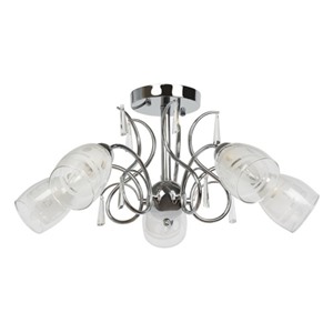 				MW-Light Нежность хром 5*60W Е14 Люстра