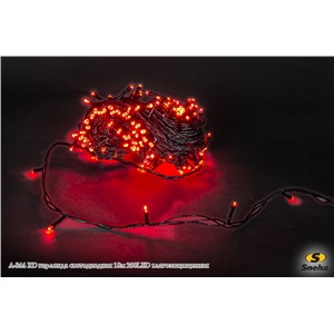  Sneha A-244 RD гирлянда светодиодная 18м 200LED влагозащищенная