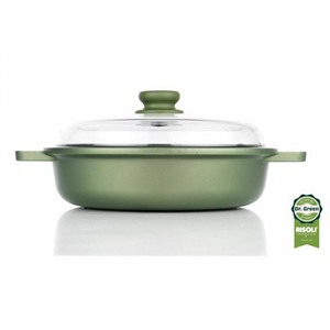  risoli Литой сотейник со стеклянной крышкой Risoli Dr Green 28см