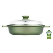  risoli Сотейник со стеклянной крышкой Risoli Dr Green Induction 28см