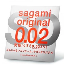 Ультратонкий презерватив Sagami Original - 1 шт.