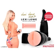 Мастурбатор-анус Private Lexi Lowe Ass в тубе с хвостиком для массажа простаты
