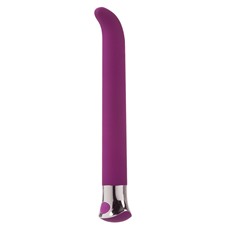 Фиолетовый вибратор 10-Function Risque G Vibes - 14,5 см.