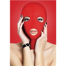 Красная маска на лицо с вырезами Subversion