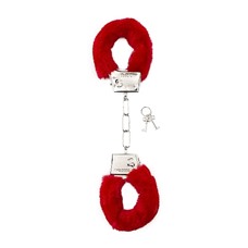 Наручники Furry Handcuffs Red SH-SHT255RED