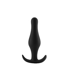 Анальная пробка Butt Plug with Handle Small Black SH-SHT382BLK