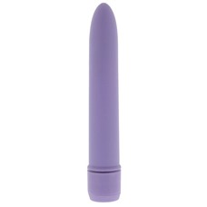 Классический фиолетовый вибратор CERAMITEX POWER SMOOTHIES - 15,2 см.
