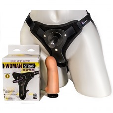 Пояс с внутренней насадкой Woman Strap, 10 см