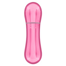 Розовый мини-вибромассажер MINI VIBRATING MASSAGER - 8 см.