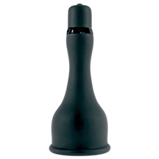Вибростимулятор для головки члена с сосущим эффектом Vibrating Silicone Head-Master