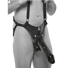 Страпон система с насадкой фаллосом 12 Hollow Strap-On Suspender System от Pipedream, 30.5 см