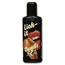 Гель для орального секса Lick-it, ваниль, 100 мл