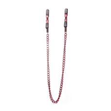 Зажимы на соски с цепочкой Ouch! Red SH-OU077RED