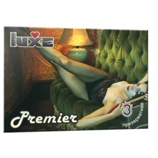 Презервативы Luxe - Premier, 3 шт