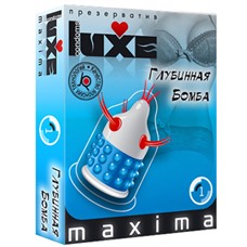 Презервативы Luxe Maxima Глубинная бомба, 1 шт.