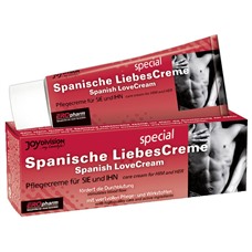 Возбуждающий крем для двоих SPANISCHE LIEBESCREME SPEZIAL - 40 мл.