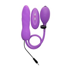 Расширяющийся анальный виброплаг Purple SH-OU117PUR