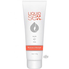 Согревающий лубрикант Liquid Sex - Warming & Massage, 113 мл.