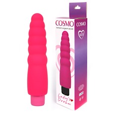 Вибратор с рельефом Cosmo 15 см.