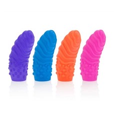 Набор Posh Silicone Finger Teasers Swirls: четыре насадки на палец из силикона
