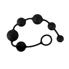 Анальная цепочка Black Velvets, 40 см